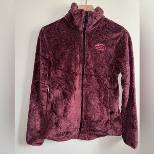 The North Face Osito Boysenberry Fleece Zip Up Jacket Polyester Women Size Small